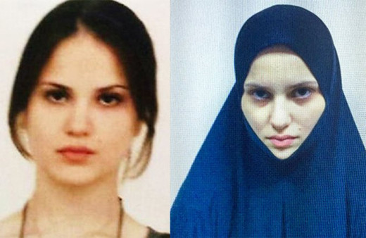 DEAŞ'lı Çeçen gelin İstanbul'da yakalandı