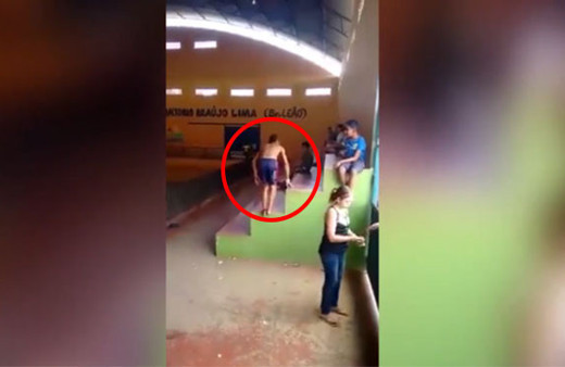 Hesapsız taklanın sonu kötü bitti! Bir anda neye uğradığını şaşırdı