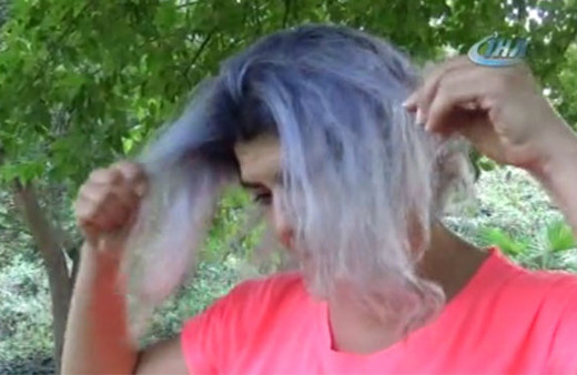 Saçını boyatmaya gitti kuaförde kabusu yaşadı!