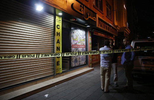 Fatih'te döviz bürosunda soygun