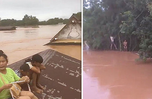 Baraj çöktü: Yüzlerce kişi kayıp