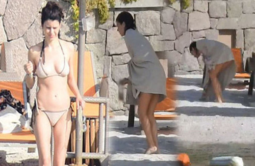 Beren Saat'ten plaj temizliği