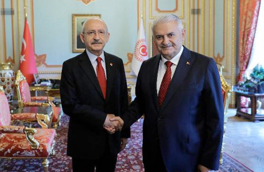 Kılıçdaroğlu TBMM Başkanı Yıldırım ile görüştü