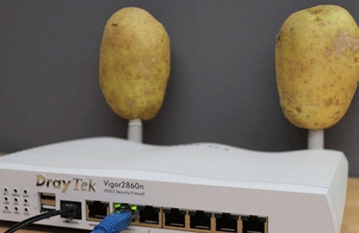 Modeminize patates takın bakın neler olacak