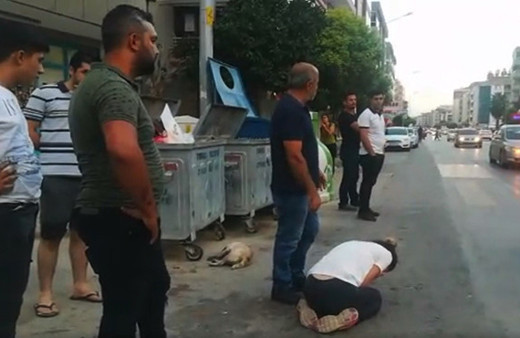 Koşarak geldi: Sinir krizi geçirdi!