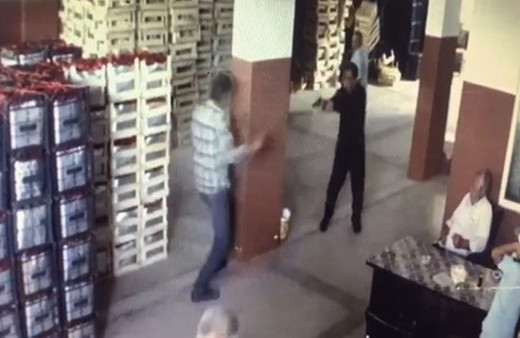 Samsun'da sebze ve meyve halinde cinayet