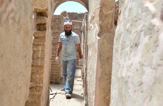 Harran'da Emeviler Dönemi'nde yapılan tuvaletler bulundu