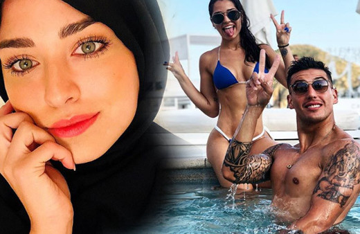 Biri gitti diğeri geldi! Beşiktaş'ın yeni yengesi Enzo Roco'nun sevgilisi Leticia Ribeiro