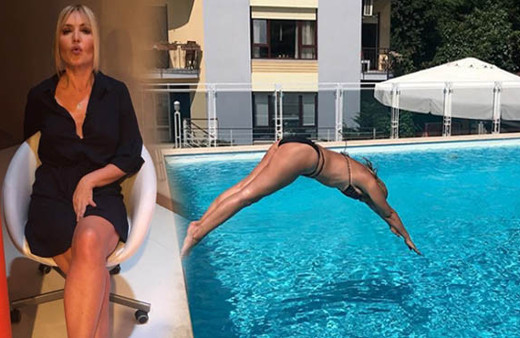 47'lik Seda Akgül fiziğiyle büyüledi!