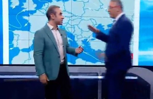 Canlı yayında 'kanlı ay' sürprizi! Bünyamin Sürmeli ne olduğunu anlayamadı