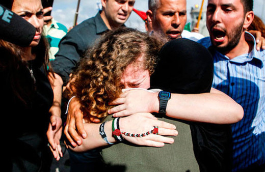 Filistin direnişinin sembolü 'cesur kız' serbest kaldı!