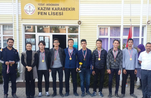 Yozgat Lise yüzdelik dilimleri 2018 MEB okul puanı sıralaması
