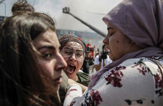 İstanbul'da korkutan yangın! Karadan ve havadan...