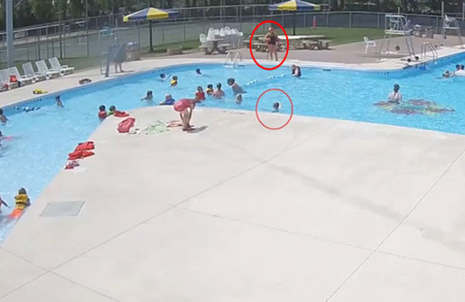 Can kurtaranın dikkati hayat kurtardı!