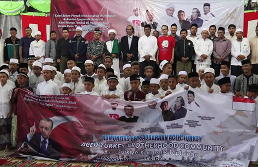 Açe'de Erdoğan'ın seçim zaferi dua ile kutlandı!