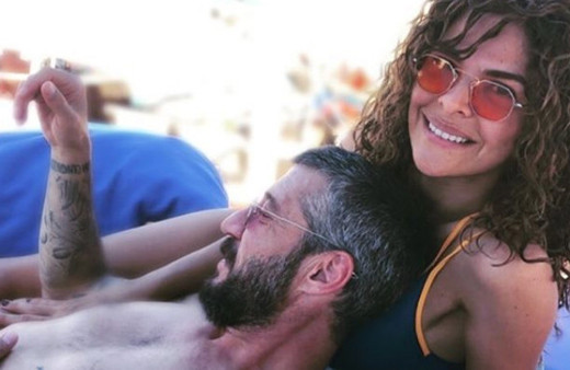 Tümer Metin sevgilisi Gamze Topuz'la hat-trick yaptı!