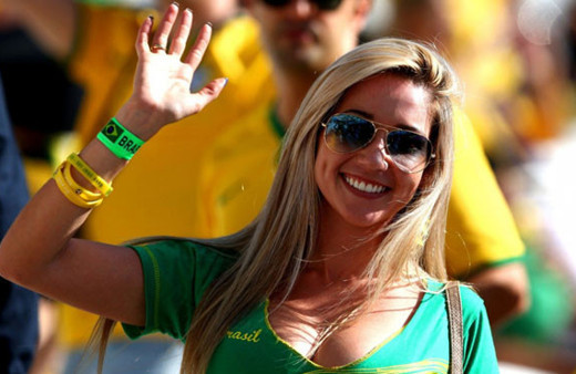 2018 Dünya Kupası tribün güzelleri tribünleri sallıyor... 