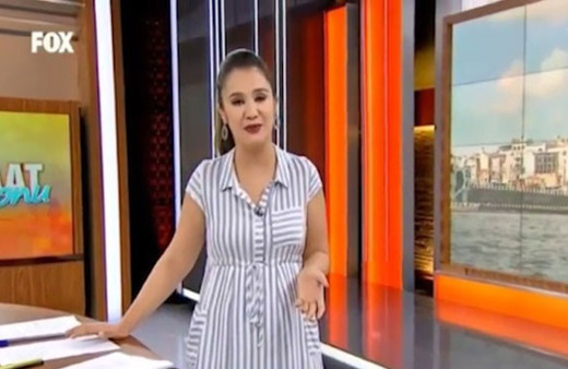 Fox Tv sunucusu canlı yayında fena rezil oldu! Rejiye patladı