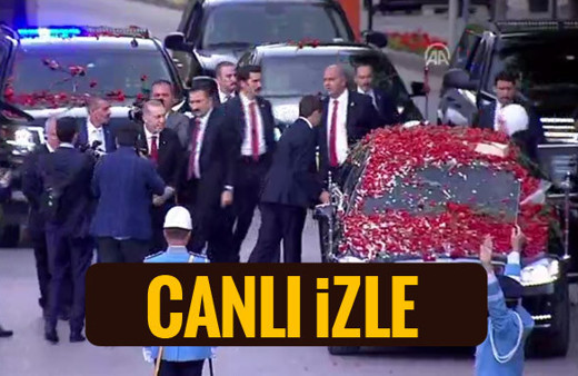 Meclis TV canlı yayını AA Erdoğan'ın yemin törenini izleyin!