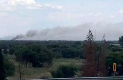 Meksika'da yolcu uçağı düştü