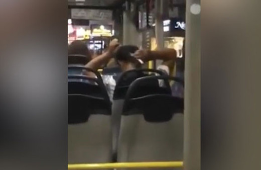 Bunu da gördük! Halk otobüsünde yaptığına bakın