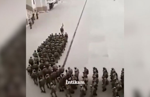 Kışlalar intikam marşlarıyla inliyor! 