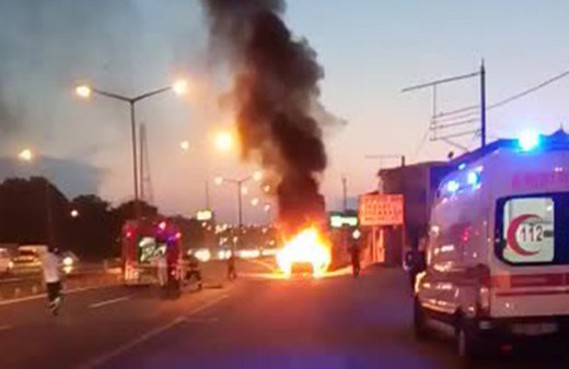 Silivri’de korku dolu anlar!