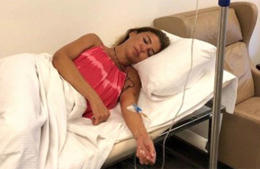 Gülben Ergen hastaneye kaldırıldı