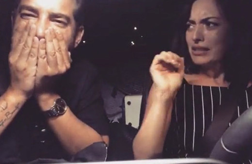 Ezgi Mola ve Enis Arıkan'ın görünmez kazası! 'Burnum kırıldı'