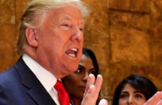 Mehmet Ali Ağca’nın nişanlısı olan Rabia Kazan Donald Trump'ın yanında