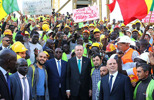 Türkiye'ye bir destek de Senegal'den