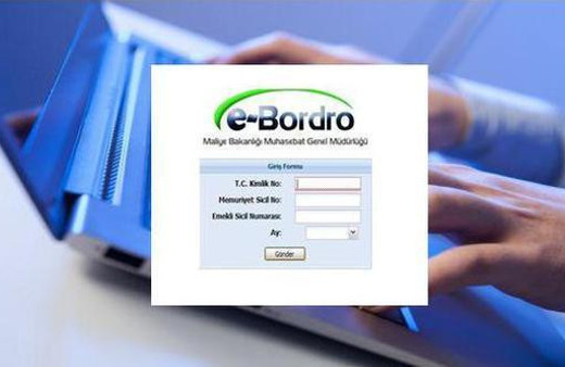 e bordro maaş sorgulama online TC ile giriş ekranı açıldı