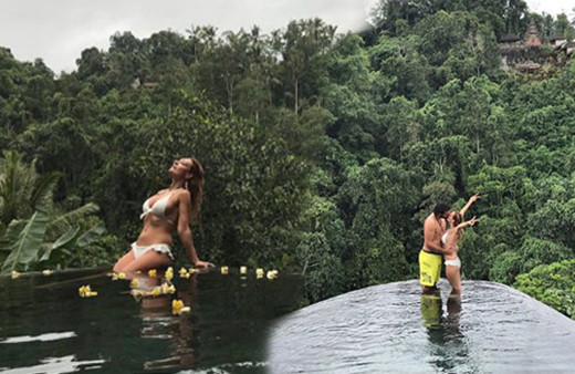 Özge Özder Sinan Güleryüz çiftinin aşk kokan balayı tatili! 