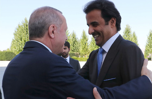 Katar Emiri mesaj verdi Erdoğan paylaştı