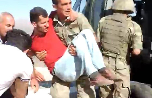 Yaralıların imdadına Mehmetçik yetişti