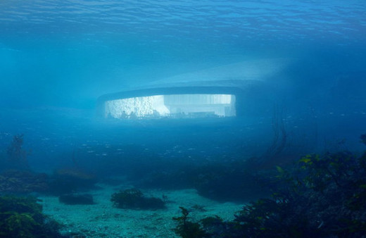 Avrupa'nın ilk su altı restoranı: Under