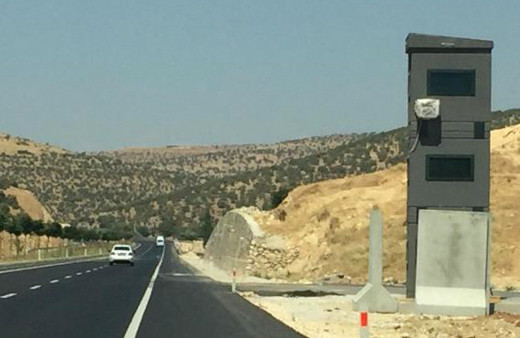 Diyarbakır-Mardin karayolunda zırhlı güvenlik kuleleri ilk kez görüntülendi!