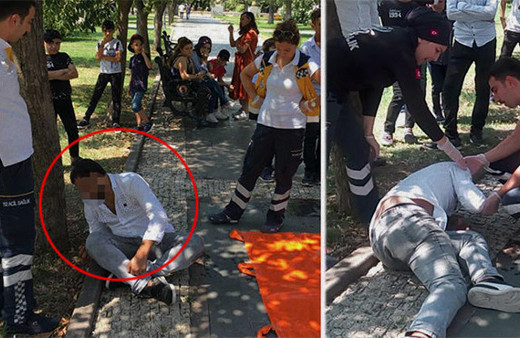 Sokak ortasında bayıldı ama... Cevabı herkesi şaşırttı!