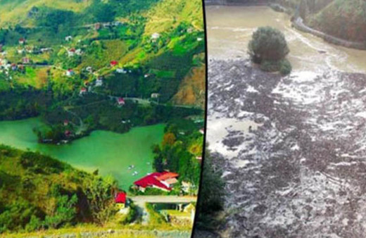 Görenler şok oldu! Cennet köşesi bu hale geldi...