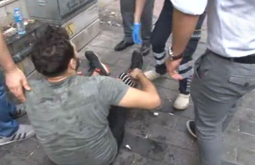 Taksim’de ortalık karıştı! Silahlar ateşlendi