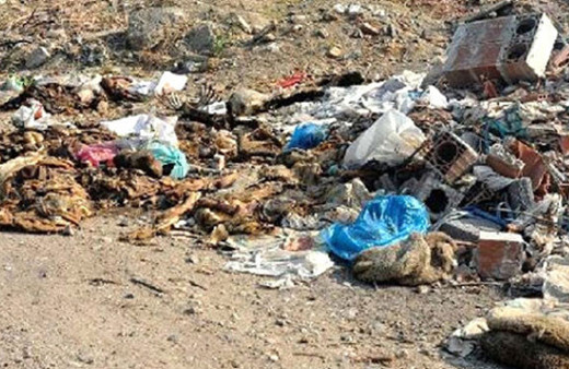 Kurban atıkları çevreye bırakılınca mahalleli isyan etti