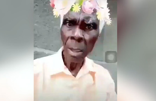 Snap filtresine sinirlenen asabi adam