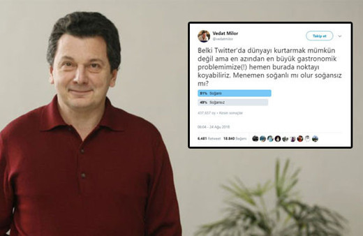 Vedat Milor'den olay anketin ardından açıklama! Onlar da bu vatanın evlatları