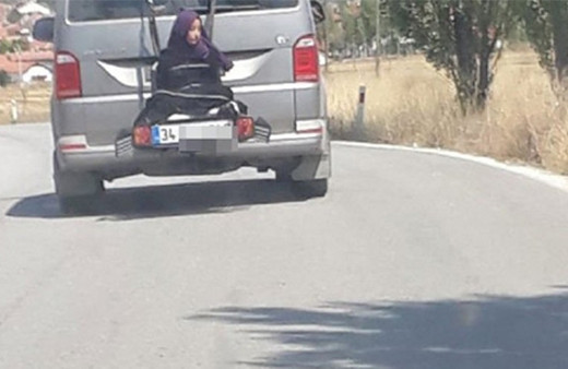 Çankırı'da bu kadar da olmaz dedirten görüntü