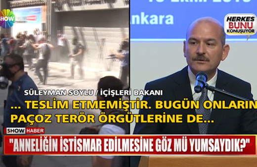 Süleyman Soylu cumartesi annelerine 'paçoz' dedi mi?