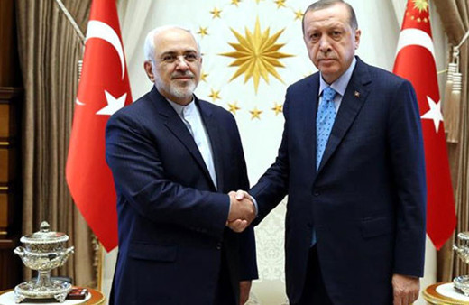 Erdoğan, İran Dışişleri Bakanı ile görüştü