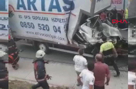 Yavuz Sultan Selim Köprüsü çıkışında feci kaza!