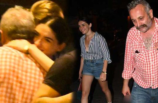 Hazar Ergüçlü 19 yaş büyük sevgilisiyle sarmaş dolaş!