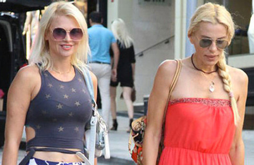 Küskün modeller Seçkin Piriler ile Eva Maya barıştı