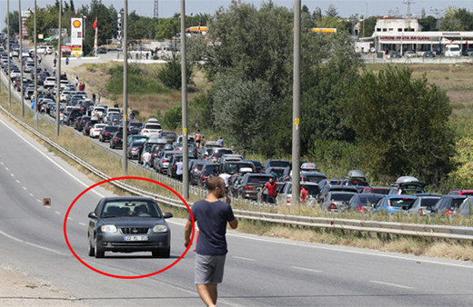 Büyük yoğunluk: Kuyruğun başı var sonu yok!